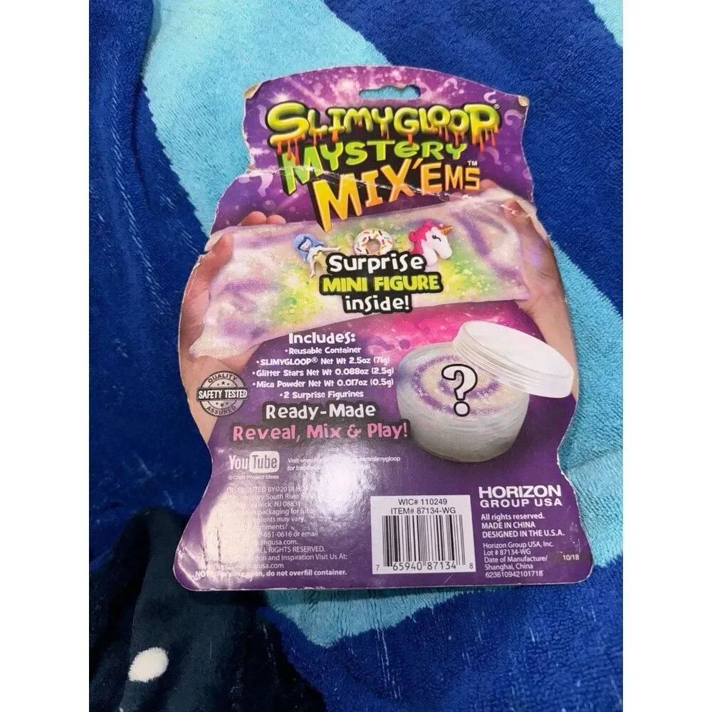 SlimyGloop Mystery Mixems damaged packaging B19